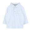 Babies Pale Blue LS Polo Shirt