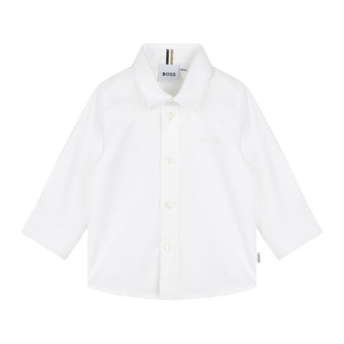 Babies White LS Shirt