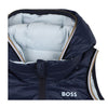 Babies Navy Reversible Gilet