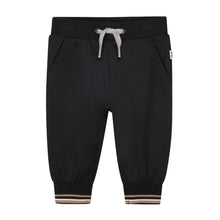 Load image into Gallery viewer, Babies Black Textured Tracksuit