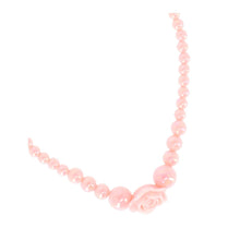 Load image into Gallery viewer, Peach Rose &amp; Bead Necklace