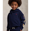 Girls Navy Multi Bear Tracksuit