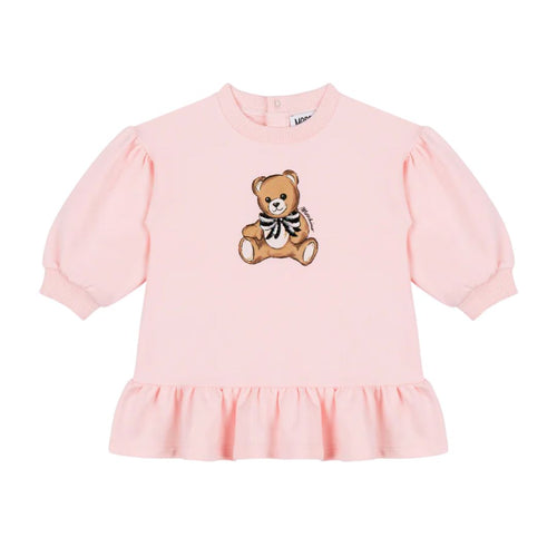 Baby Girls Pink Teddy Dress