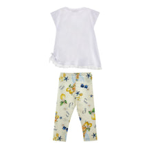 Load image into Gallery viewer, Yellow &amp; White Tinkerbell Legging Set