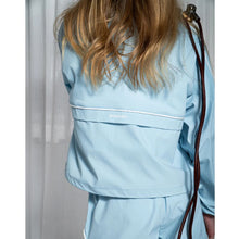 Load image into Gallery viewer, Pale Blue Windbreaker