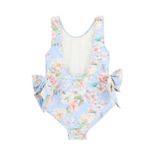 Load image into Gallery viewer, Blue Floral Swimsuit