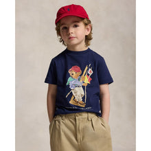 Load image into Gallery viewer, Navy Polo Bear T-Shirt