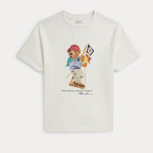 Load image into Gallery viewer, White Polo Bear T-Shirt