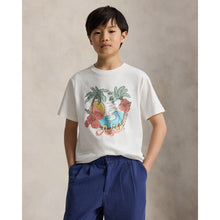 Load image into Gallery viewer, White Aloha Island Graphic T-Shirt