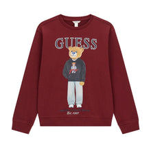Load image into Gallery viewer, Burgundy Teddy Sweat Top