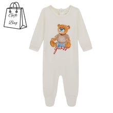 Load image into Gallery viewer, Ivory Teddy Babygrow