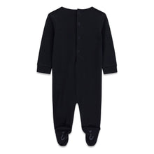 Load image into Gallery viewer, Navy Teddy Babygrow