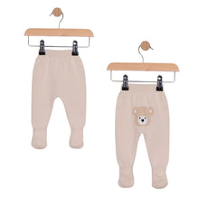 Load image into Gallery viewer, Beige Knitted Teddy 2 Piece &amp; Hat