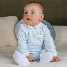 Load image into Gallery viewer, Blue Velour 2 Piece Set