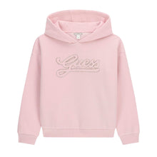 Load image into Gallery viewer, Pale Pink Diamanté Chain Logo Hoodie