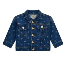 Load image into Gallery viewer, Denim Logo Jacket