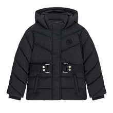 Load image into Gallery viewer, Black Puffer Coat