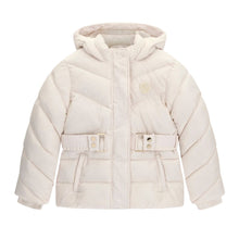 Load image into Gallery viewer, Ivory Puffer Coat