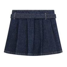 Load image into Gallery viewer, Pleated Denim Skirt