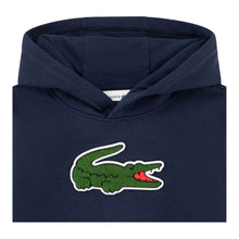Load image into Gallery viewer, Navy Appliqué Logo Hoodie