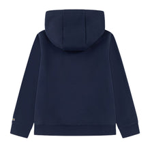 Load image into Gallery viewer, Navy Appliqué Logo Hoodie