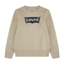 Load image into Gallery viewer, Beige Batwing Logo Sweat Top