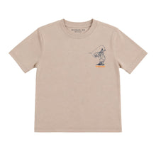 Load image into Gallery viewer, Beige Cowboy &amp; Shark T-Shirt