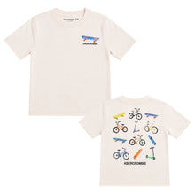 Load image into Gallery viewer, Ivory "Wheeled Warriors" T-Shirt