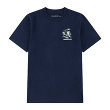 Load image into Gallery viewer, Navy Racing Helmet T-Shirt