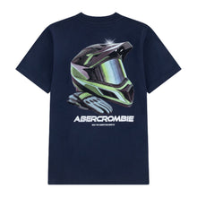Load image into Gallery viewer, Navy Racing Helmet T-Shirt