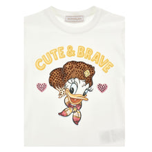 Load image into Gallery viewer, PRE ORDER - Burgundy Daisy Duck Skirt Set