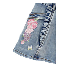 Load image into Gallery viewer, PRE ORDER - Pink Floral Denim Skirt Set