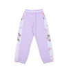 Lilac & White Floral Rhinestone Tracksuit