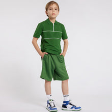 Load image into Gallery viewer, Green Embroidered Logo Shorts