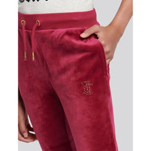 Load image into Gallery viewer, Red Plum Diamante Bootcut Tracksuit