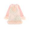 Blush Pink Jacquard "Zora" Dress & Top