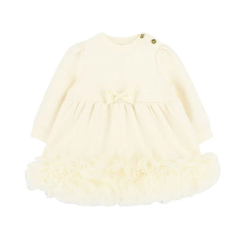 Babies Ivory Tulle Trimmed 