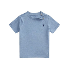 Load image into Gallery viewer, Babies Blue Embroidered Pony T-Shirt