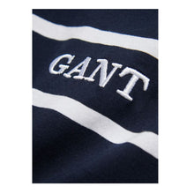 Load image into Gallery viewer, Navy &amp; White Stripe T-Shirt