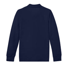 Load image into Gallery viewer, Navy LS Polo Shirt
