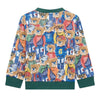 Green Teddy Tribe Shorts Set