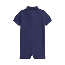 Load image into Gallery viewer, Babies Navy Big Pony Shortie