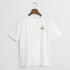 White Graphic  T-Shirt
