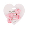 Pink Two Pack Bow Clips