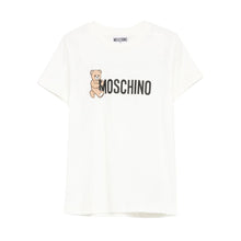 Load image into Gallery viewer, Unisex Ivory Toy Teddy &amp; Logo T-Shirt