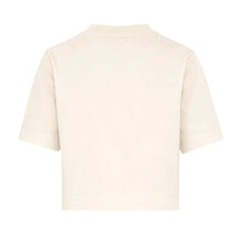 Load image into Gallery viewer, Girls Ivory Palm Print Boxy T-Shirt