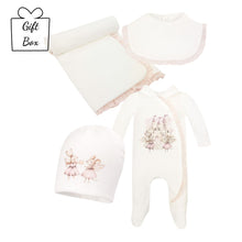 Load image into Gallery viewer, Ivory Velour &quot;Jolene&quot; Fairy Mouse Set
