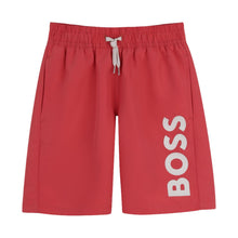 Load image into Gallery viewer, PRE ORDER - Red Logo Swim Shorts