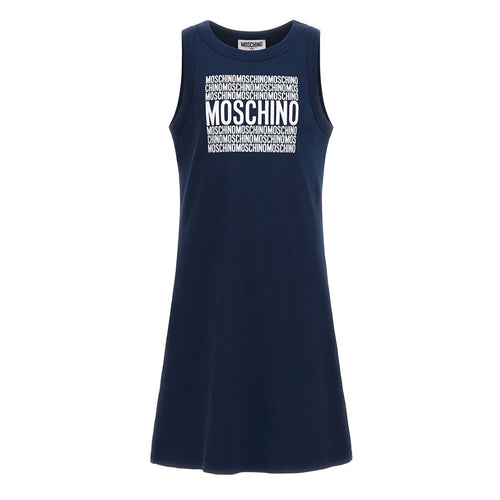 Navy Graphic Dress