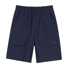 Load image into Gallery viewer, Navy Cargo Shorts